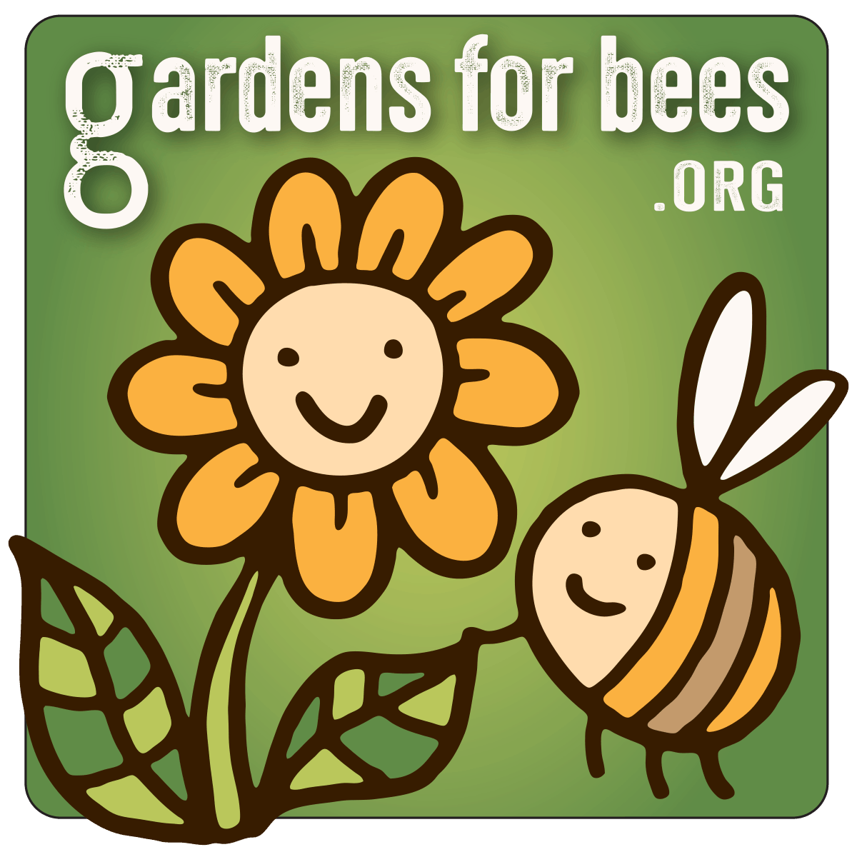 gardens for bees logo