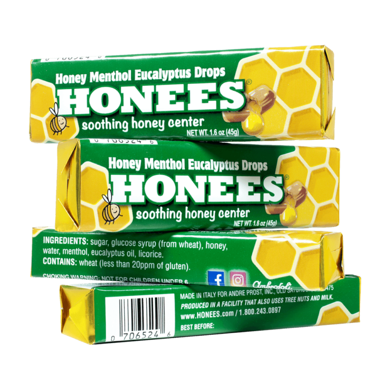 Honey Menthol Eucalyptus Drops - Honees