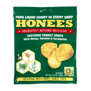 Honey Menthol Eucalyptus Drops - Honees